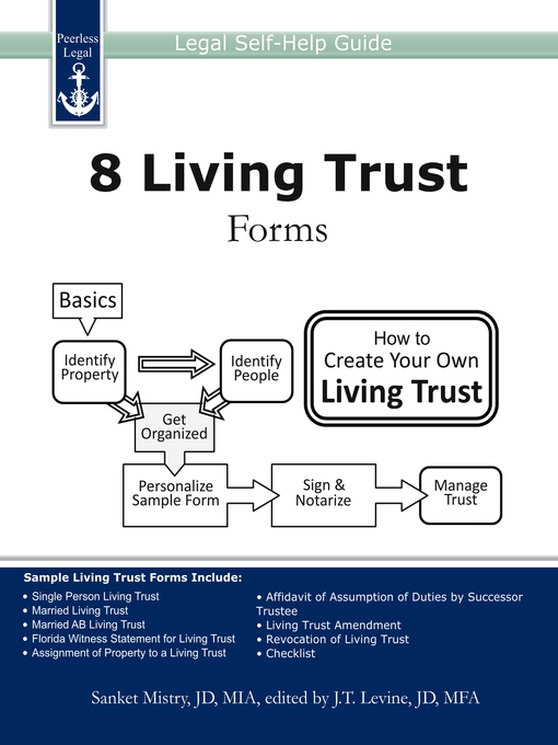 Title details for 8 Living Trust Forms by Sanket Mistry - Available